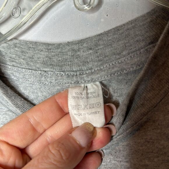 Harley Davidson Mosul Iraq Embroidered Grey T-shirt. Size Medium. - Picture 3 of 7